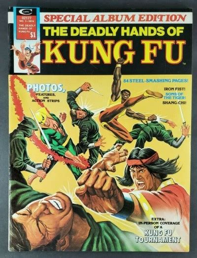 Deadly Hands Of Kung Fu Special 1 1974 Shang Chi Iron Fist Fu Sons Of