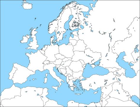 Europe Map Blank Deviantart Europe Blank Map By Fennomanic On Deviantart It S Free To