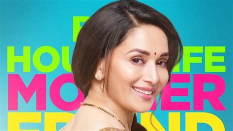 Madhuri Dixit Shares Poster For Her First Marathi Film Bucket List