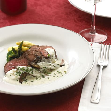 Beef tenderloin, which gets cut from the cow's loin, contains the filet mignon. Beef Tenderloin with Creamy Alouette® Mushroom Sauce ...