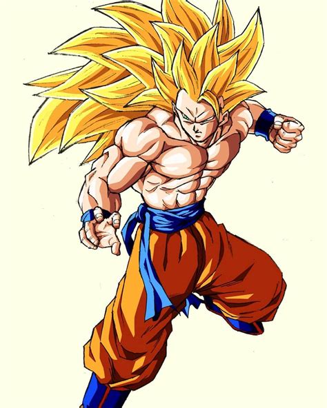 Goku Ssj3 Dibujo Cómo Dibujar A Goku Ssj3 Paso A Paso How To Draw