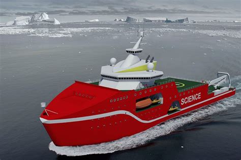 British Antarctic Survey Unveils Plans For New Polar Exploration Ship