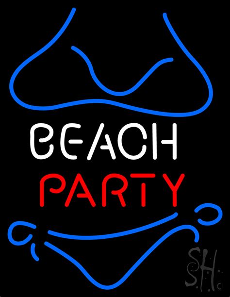 Beach Party Led Neon Sign Party Neon Signs Everything Neon
