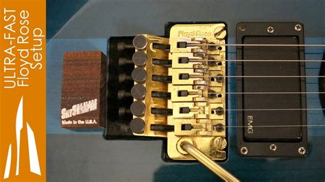 Floating Tremolo Setup In 10 Minutes Youtube