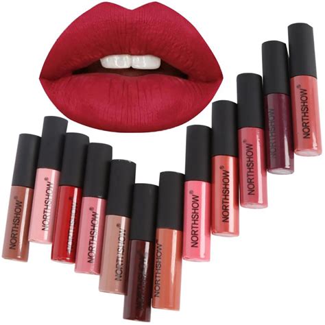 Matte Liquid Lipstick Moisturizer Long Lasting Sexy Lip Gloss Makeup Cosmetic In Lip Gloss From