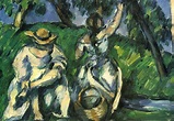 The Obstpfluckerin, 1877 - Paul Cezanne - WikiArt.org