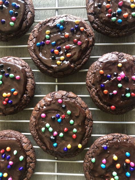 Crumbl Galaxy Brownie Cookie Copycat Recipe Cosmic Brownies Cookie