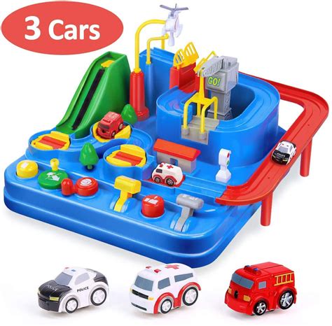 Race Tracks For Boys Car Adventure Toys For 3 4 5 6 7 8 Year Old Boys