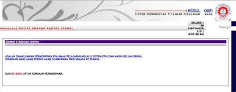 Yuran pengajian untuk sambung belajar dan pengajian ke peringkat lebih tinggi agak membebankan baik di universiti swasta atau. Borang Permohonan Pinjaman MARA 2016 / 2017 Eduloan Online ...