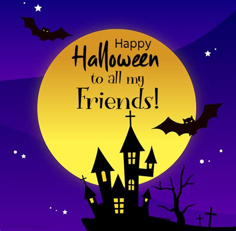 Happy holidays my friend! be inspired and follow the footsteps of the lord, for he is the one guiding you all throughout your days. Happy Halloween Wishes for Friend - WishesMsg