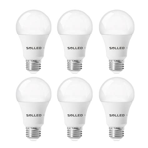 A19 E26 Led Light Bulbs 100 Watt Equivalent 11w Daylight 5000k