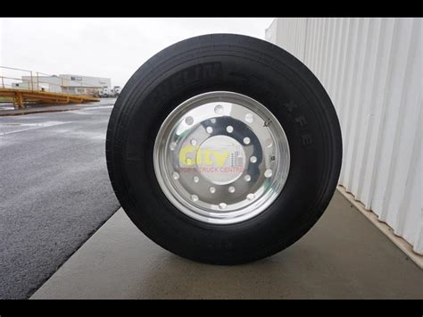 Michelin Xfe Super Single Tyre On Alcoa Durabright Alloy Rim For Sale