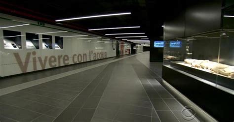 Romes Subway Station Is Also Museum Filled With Ancient History Cbs News