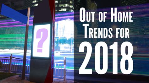 This is the medium to reach your consumers on the go. 5 Important Trends For Out Of Home Media In 2018 - Out of ...