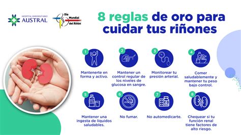 Día Mundial Del Riñón 8 Reglas Para Cuidar La Salud Renal Hospital