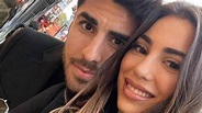 El romántico vídeo de Marco Asensio y su novia Sandra Garal