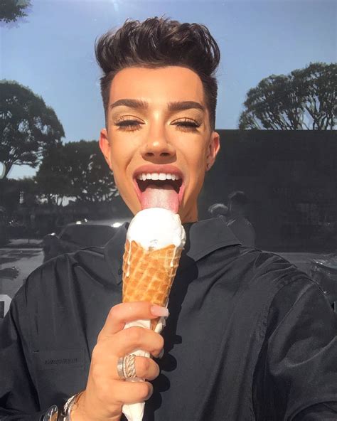 James Charles On Instagram My Ice Cream Was Melting But My Makeup Wasnt James Charles