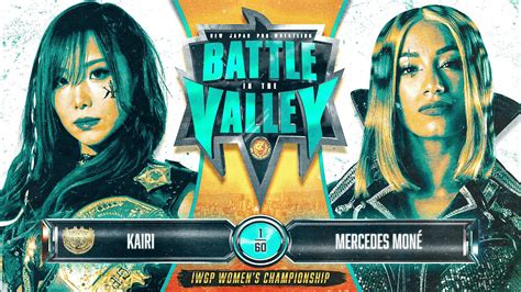 NJPW Battle In The Valley 2023 Spoilers Sees Mercedes Mone FKA WWEs