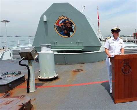 Canadian Frigate Hmcs Winnipeg Arrives In Singapore For A Seven Day Visit