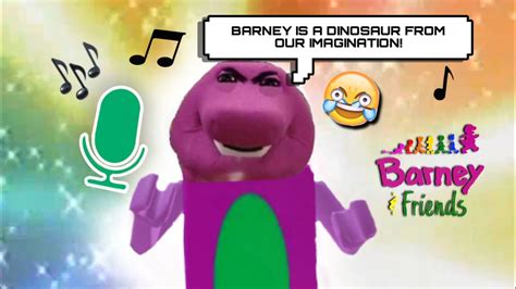 Barney Theme Song Lyric Prank On Roblox Vc 🐻 Youtube