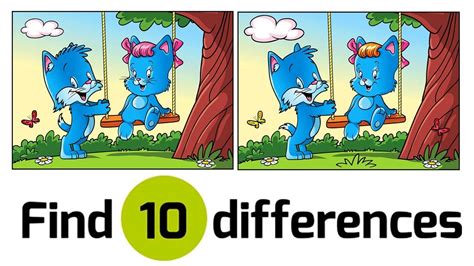 Find The Differences Game