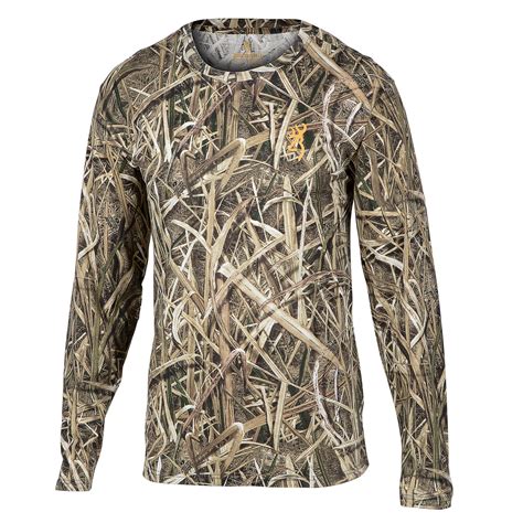 Browning Wasatch Camo Cotton Long Sleeve Shirt Big 5 Sporting Goods