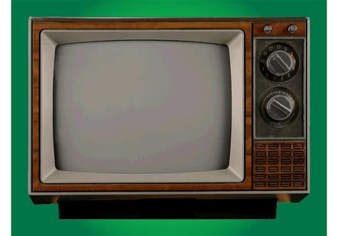 Old Television - Download Free Vector Art, Stock Graphics & Images