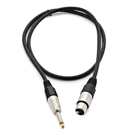 Xlr F Jack Microphone Cable 1m At Gear4music