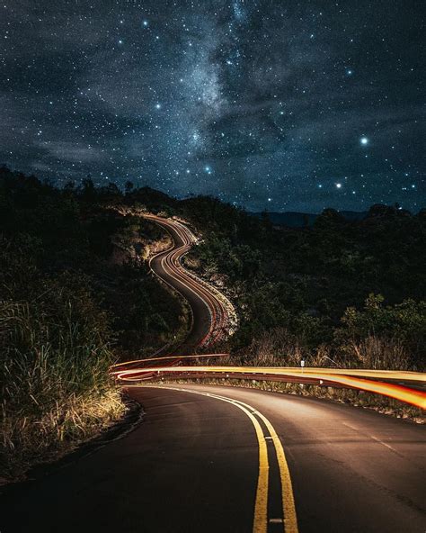 Milky Way Road Kuaui Hawaii Photography By Cory Chavers