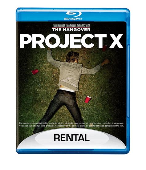 Project X Blu Ray Movies And Tv