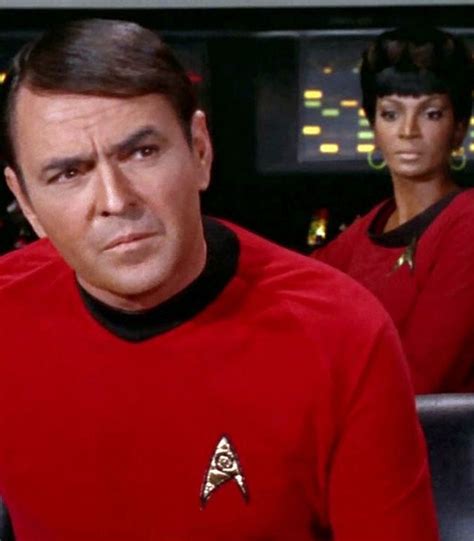 James Doohan As Scotty In Star Trek Original Series Vertical Star
