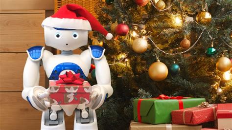Nao Robot Opens A Raspberry Pi For Christmas Youtube