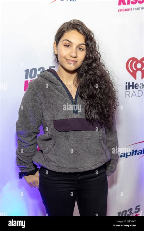 December 12 2018 Rosemont Illinois Us Alessia Cara Poses