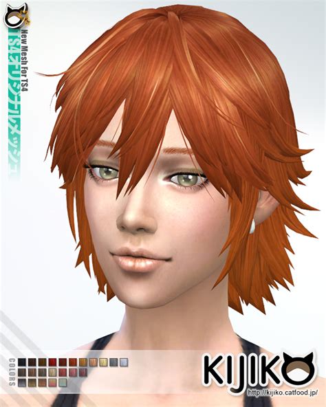 Spiky Layered Hair For Females At Kijiko Sims 4 Updates