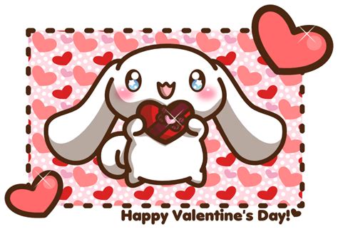 Happy Valentines Day From Cinnamoroll By Crystal Moore On Deviantart