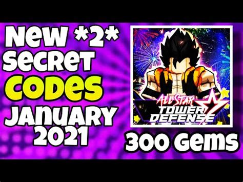 Secret codes all star tower defense codes 2021. All Star Tower Defense Codes January 2021 | StrucidCodes.org
