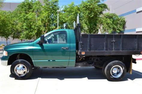 Sell Used 2004 Dodge Ram 3500 4x4 5 Speed Slt Dump Truck 1 Owner Low