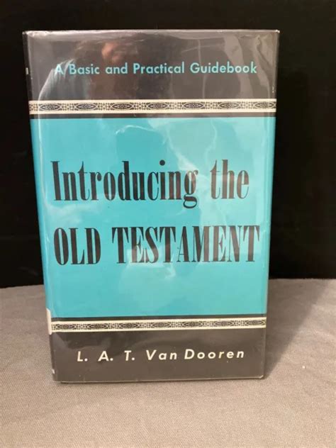 Introducing The Old Testament By Lat Van Dooren Hcdj 1967 1st Edition 1499 Picclick