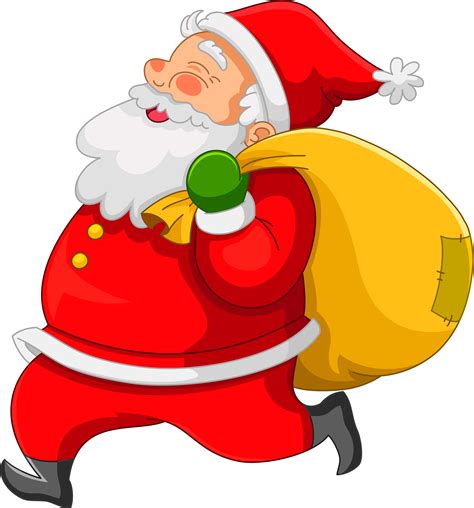 Pere Noel En Clipart Hd Png Download Santa Sitting Png Santa Claus