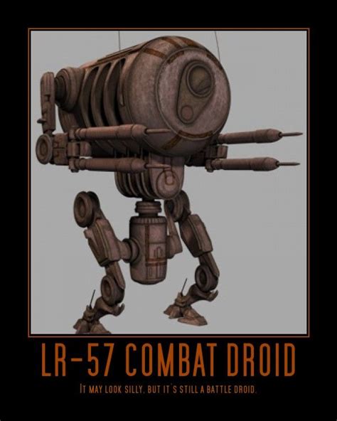 Wac 47 Is Little Funny Crazy And Cute Droid From Star Wars Clone Wars