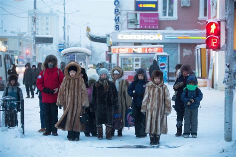 A Look At Winter In The Worlds Coldest City Yakutsk Sakha Republic