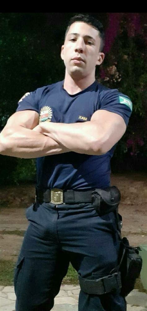 Pin De Richard Anthony Sadorra Em Hot Cops Homens Militares Coisas