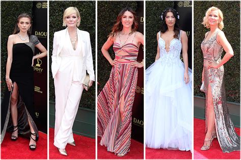 Daytimes Leading Ladies Stun On Daytime Emmy Awards Red Carpet Photos