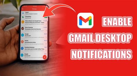 How To Enable Gmail Desktop Notifications Quick And Easy Youtube