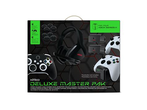 Nyko Deluxe Master Pak For Xbox Series Xs Gaming Accessory Bundle
