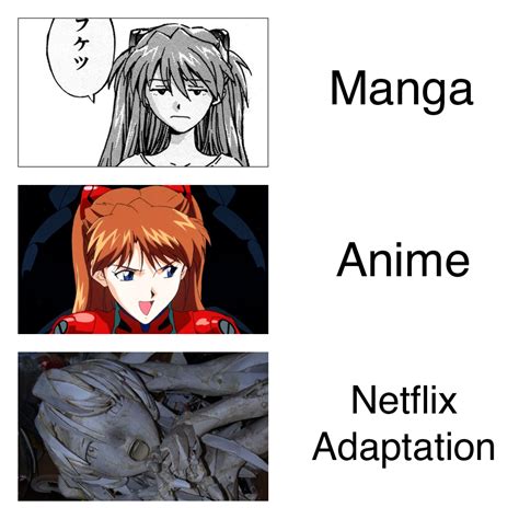 Neon Genesis Evangelion Netflix Adaptation Know Your Meme
