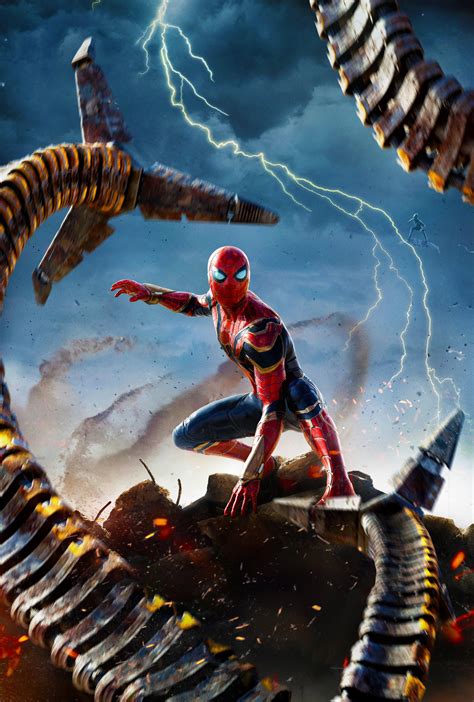 4K Textless Spider Man No Way Home Poster Chriswashere321 R