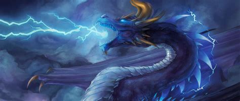 2560x1080 Storm Dragon 2560x1080 Resolution Hd 4k Wallpapers Images