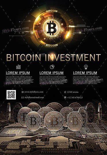 Metatrader integration bitcoin invest club paying is also normally provided at the more professional brokers some use both mt4 and mt5 functionality. Bitcoin Investment PSD Flyer Template #22704 - Styleflyers