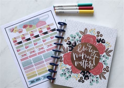 Ever wanted to design your own stickers in cricut design space? Make Your Own Planner Stickers With Cricut Explore - Brooklyn Berry Designs